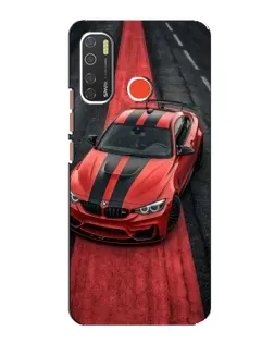 Чехол для TECNO Spark 5 Pro с картинкой «BMW на красной дорожке»