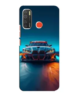 Чехол для TECNO Spark 5 Pro с картинкой «BMW — огни неона» Чехол для TECNO Spark 5 Pro с картинкой «BMW — огни неона»