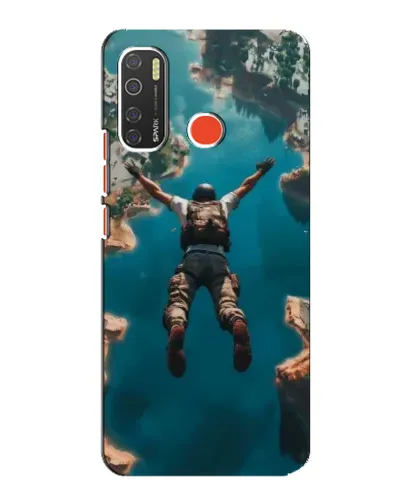 Чохол для TECNO Spark 5 Pro з картинкою «PUBG — вільне падіння» Чохол для TECNO Spark 5 Pro з картинкою «PUBG — вільне падіння»