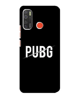Чохол для TECNO Spark 5 Pro з картинкою «PUBG — білий логотип»