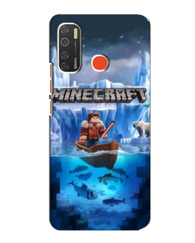 Чохол для TECNO Spark 5 Pro з картинкою «Minecraft льодянийсвіт» Чохол для TECNO Spark 5 Pro з картинкою «Minecraft льодянийсвіт»