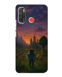 Чохол для TECNO Spark 5 Pro з картинкою «Стів біля вежі»