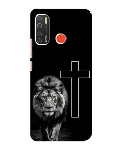 Чехол для TECNO Spark 5 Pro с картинкой «Лев и Крест» Чехол для TECNO Spark 5 Pro с картинкой «Лев и Крест»