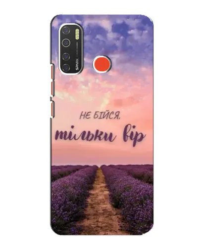 Чехол для TECNO Spark 5 Pro с картинкой «Не бойся — веруй» Чехол для TECNO Spark 5 Pro с картинкой «Не бойся — веруй»