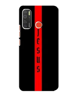 Чехол для TECNO Spark 5 Pro с картинкой «Красная линия веры»