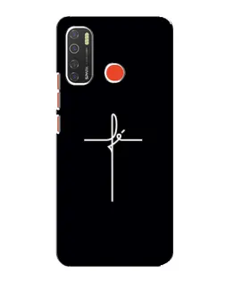 Чехол для TECNO Spark 5 Pro с картинкой «Тонкий крест» Чехол для TECNO Spark 5 Pro с картинкой «Тонкий крест»