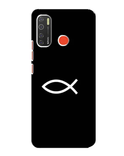Чехол для TECNO Spark 5 Pro с картинкой «Символ рыбы Jesus» Чехол для TECNO Spark 5 Pro с картинкой «Символ рыбы Jesus»