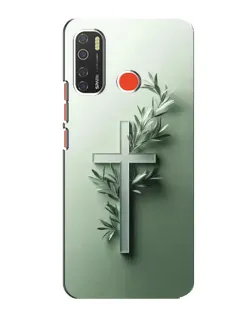 Чехол для TECNO Spark 5 Pro с картинкой «Оливковая ветвь» Чехол для TECNO Spark 5 Pro с картинкой «Оливковая ветвь»