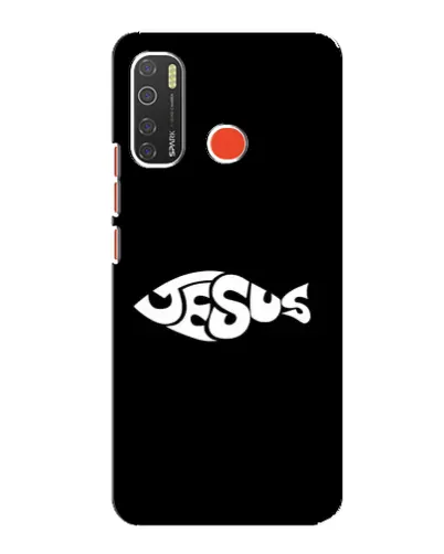 Чехол для TECNO Spark 5 Pro с картинкой «Рыба Jesus» Чехол для TECNO Spark 5 Pro с картинкой «Рыба Jesus»