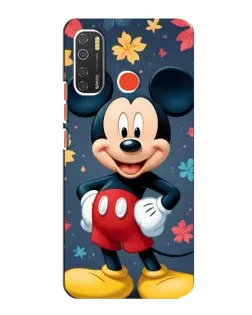 Чехол для TECNO Spark 5 Pro с картинкой «Осенний Mickey Mouse»