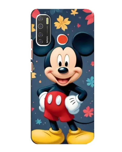 Чехол для TECNO Spark 5 Pro с картинкой «Осенний Mickey Mouse»