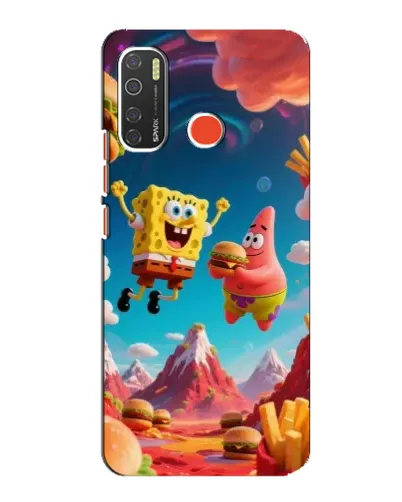 Чехол для TECNO Spark 5 Pro с картинкой «Космический фастфуд» Чехол для TECNO Spark 5 Pro с картинкой «Космический фастфуд»