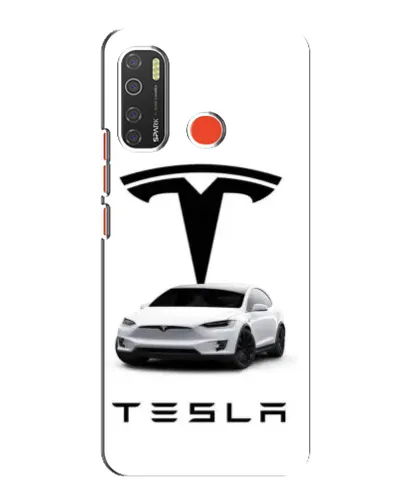 Чохол для TECNO Spark 5 Pro з картинкою «Tesla White Style» Чохол для TECNO Spark 5 Pro з картинкою «Tesla White Style»