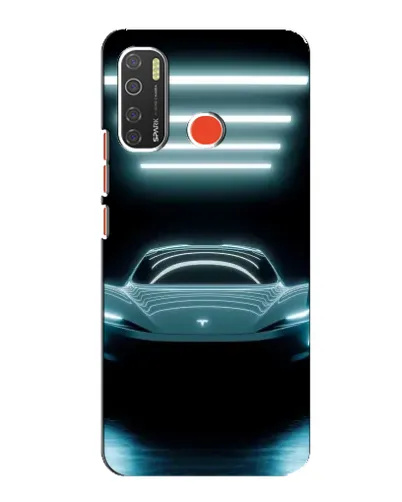 Чохол для TECNO Spark 5 Pro з картинкою «Tesla в неоні» Чохол для TECNO Spark 5 Pro з картинкою «Tesla в неоні»
