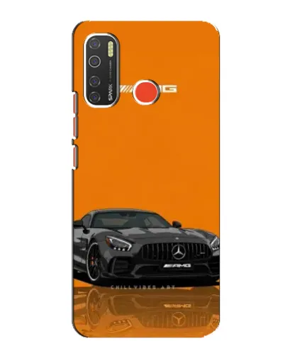 Чехол для TECNO Spark 5 Pro с картинкой «Оранжевый Mercedes AMG» Чехол для TECNO Spark 5 Pro с картинкой «Оранжевый Mercedes AMG»