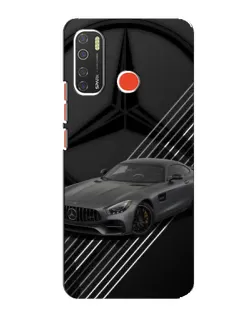 Чехол для TECNO Spark 5 Pro с картинкой «Mercedes AMG — графика»