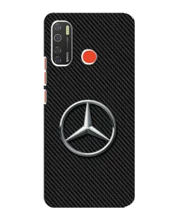 Чехол для TECNO Spark 5 Pro с картинкой «Карбоновый Mercedes стиль»