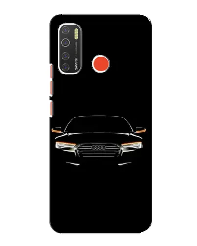 Чехол для TECNO Spark 5 Pro с картинкой «Audi — ночной контур» Чехол для TECNO Spark 5 Pro с картинкой «Audi — ночной контур»