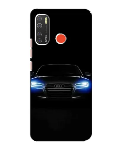 Чехол для TECNO Spark 5 Pro с картинкой «Audi в неоне» Чехол для TECNO Spark 5 Pro с картинкой «Audi в неоне»