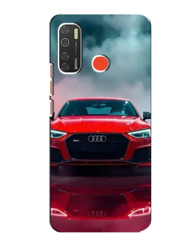 Чехол для TECNO Spark 5 Pro с картинкой «Audi RS — красный стиль» Чехол для TECNO Spark 5 Pro с картинкой «Audi RS — красный стиль»
