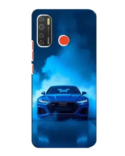 Чехол для TECNO Spark 5 Pro с картинкой «Audi — голубая энергия» Чехол для TECNO Spark 5 Pro с картинкой «Audi — голубая энергия»