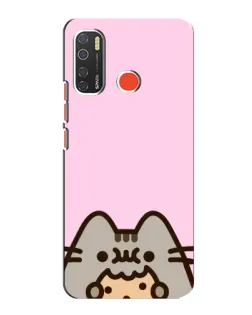 Чохол для TECNO Spark 5 Pro з картинкою «Pusheen та печиво» Чохол для TECNO Spark 5 Pro з картинкою «Pusheen та печиво»
