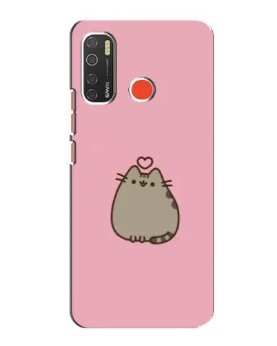 Чохол для TECNO Spark 5 Pro з картинкою «Pusheen серце» Чохол для TECNO Spark 5 Pro з картинкою «Pusheen серце»
