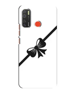 Чехол для TECNO Spark 5 Pro с картинкой «Диагональный бант»