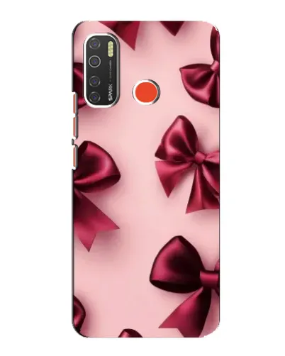 Чехол для TECNO Spark 5 Pro с картинкой «Бордовый атлас»