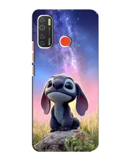 Чехол для TECNO Spark 5 Pro с картинкой «Стич на рассвете»