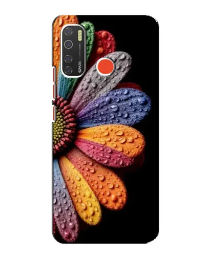 Чохол для TECNO Spark 5 Pro з картинкою «Райдужна квітка» Чохол для TECNO Spark 5 Pro з картинкою «Райдужна квітка»