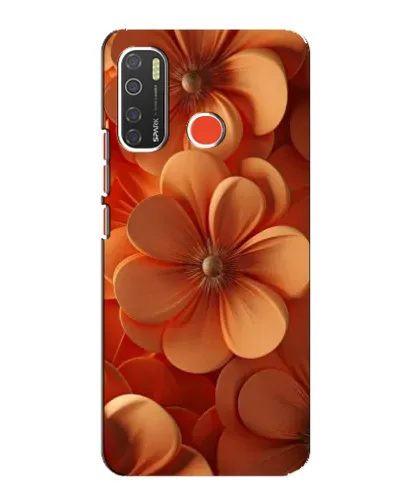 Чохол для TECNO Spark 5 Pro з картинкою «Помаранчева макро квітка» Чохол для TECNO Spark 5 Pro з картинкою «Помаранчева макро квітка»