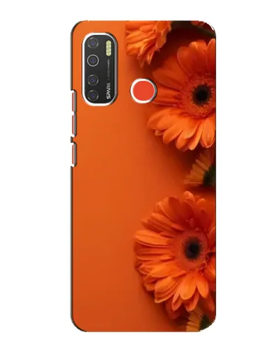 Чохол для TECNO Spark 5 Pro з картинкою «Помаранчеві гербери» Чохол для TECNO Spark 5 Pro з картинкою «Помаранчеві гербери»