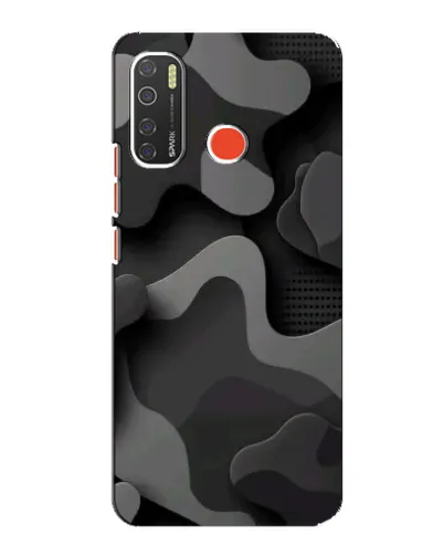 Чехол для TECNO Spark 5 Pro с картинкой «Темный абстрактный камуфляж» Чехол для TECNO Spark 5 Pro с картинкой «Темный абстрактный камуфляж»