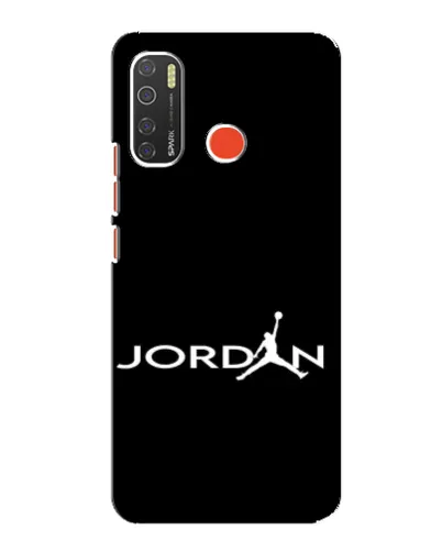 Чехол для TECNO Spark 5 с картинкой «Jordan White Logo» Чехол для TECNO Spark 5 с картинкой «Jordan White Logo»