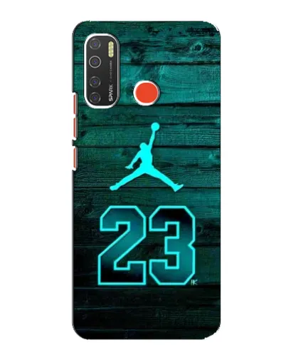 Чехол для TECNO Spark 5 с картинкой «Jordan Cyan 23» Чехол для TECNO Spark 5 с картинкой «Jordan Cyan 23»