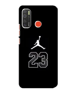 Чехол для TECNO Spark 5 с картинкой «Jordan Flight 23»