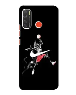 Чехол для TECNO Spark 5 с картинкой «Jordan Jumpman»