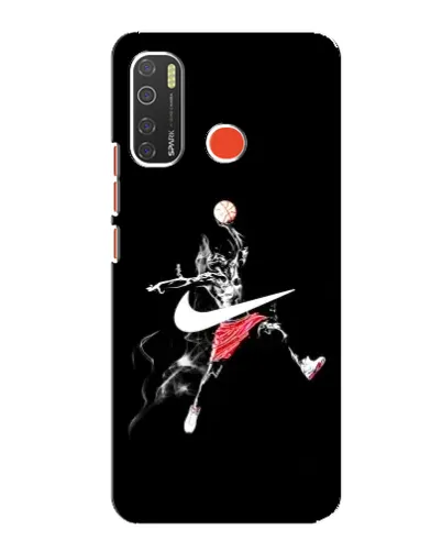 Чехол для TECNO Spark 5 с картинкой «Jordan Jumpman» Чехол для TECNO Spark 5 с картинкой «Jordan Jumpman»