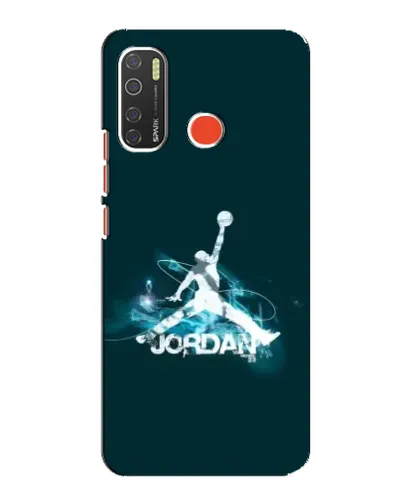 Чехол для TECNO Spark 5 с картинкой «Jordan Blue Fire» Чехол для TECNO Spark 5 с картинкой «Jordan Blue Fire»