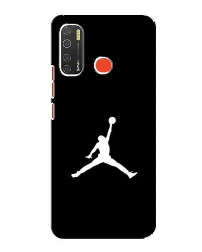 Чехол для TECNO Spark 5 с картинкой «Jordan Silhouette» Чехол для TECNO Spark 5 с картинкой «Jordan Silhouette»