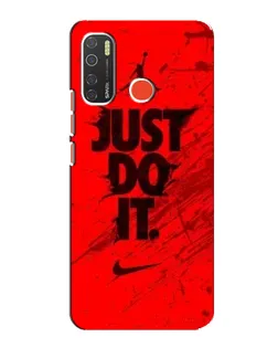 Чехол для TECNO Spark 5 с картинкой «Nike Just Do It»