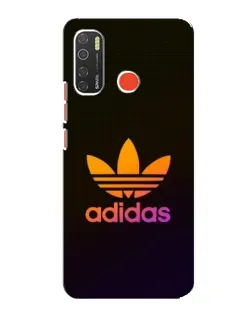 Чехол для TECNO Spark 5 с картинкой «Градиент Adidas»