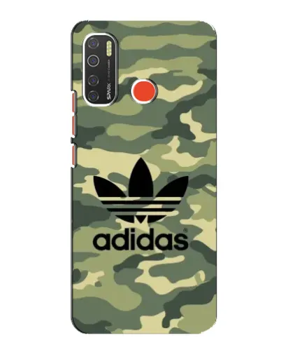 Чехол для TECNO Spark 5 с картинкой «Милитари стиль Adidas» Чехол для TECNO Spark 5 с картинкой «Милитари стиль Adidas»