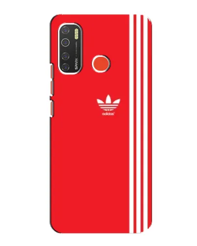 Чехол для TECNO Spark 5 с картинкой «Красный минимализм Adidas» Чехол для TECNO Spark 5 с картинкой «Красный минимализм Adidas»