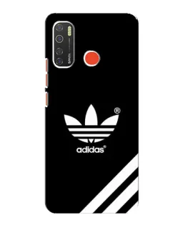 Чехол для TECNO Spark 5 с картинкой «Adidas с диагональными полосами»