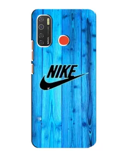 Чехол для TECNO Spark 5 с картинкой «Голубое дерево Nike»
