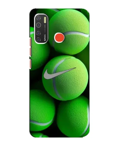 Чехол для TECNO Spark 5 с картинкой «Теннисные мячи Найк»