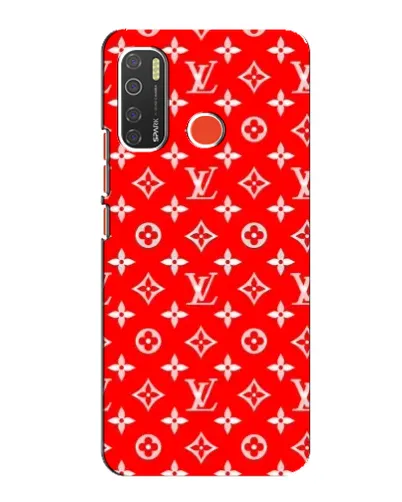 Чехол для TECNO Spark 5 с картинкой «Яркий паттерн LV»
