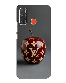 Чехол для TECNO Spark 5 с картинкой «Красное яблоко LV»